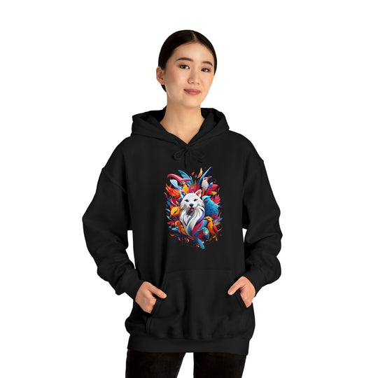 Dog and Phoenix Heavy Blend™ Hooded Sweatshirt - Wave Fusions