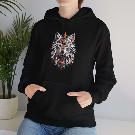 Ancient Spirit Wolf Hoodie - Tribal Tales