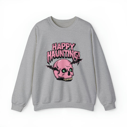 Happy Haunting Unisex Heavy Blend™ Crewneck Sweatshirt - Wave Fusions