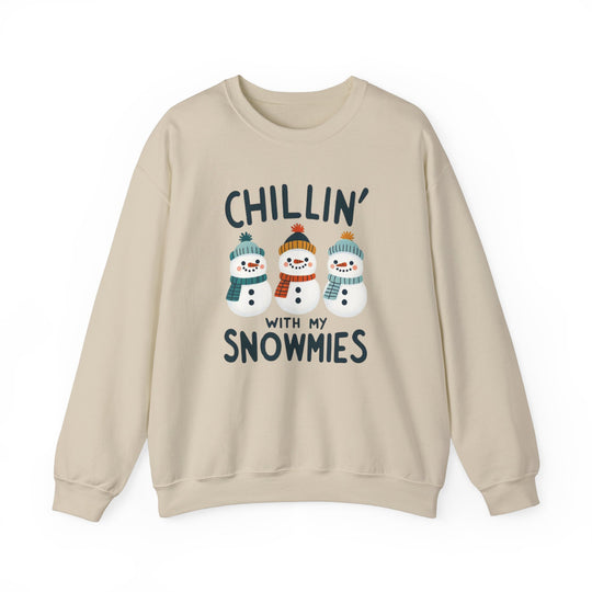 Chillin' Snowmies Unisex Sweatshirt - Wave Fusions