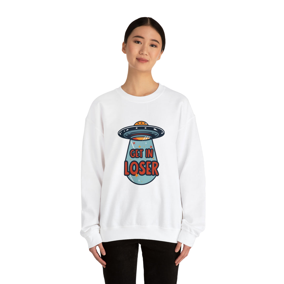 Get In Loser Unisex Heavy Blend™ Crewneck Sweatshirt - Wave Fusions