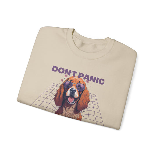 Don't Panic Just Follow The Flow Dog Sweatshirt - Chill Wear