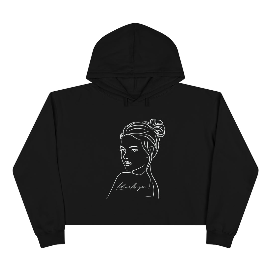 Let me Fix You Crop Hoodie - Wave Fusions