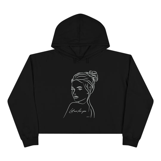 Let me Fix You Crop Hoodie - Wave Fusions