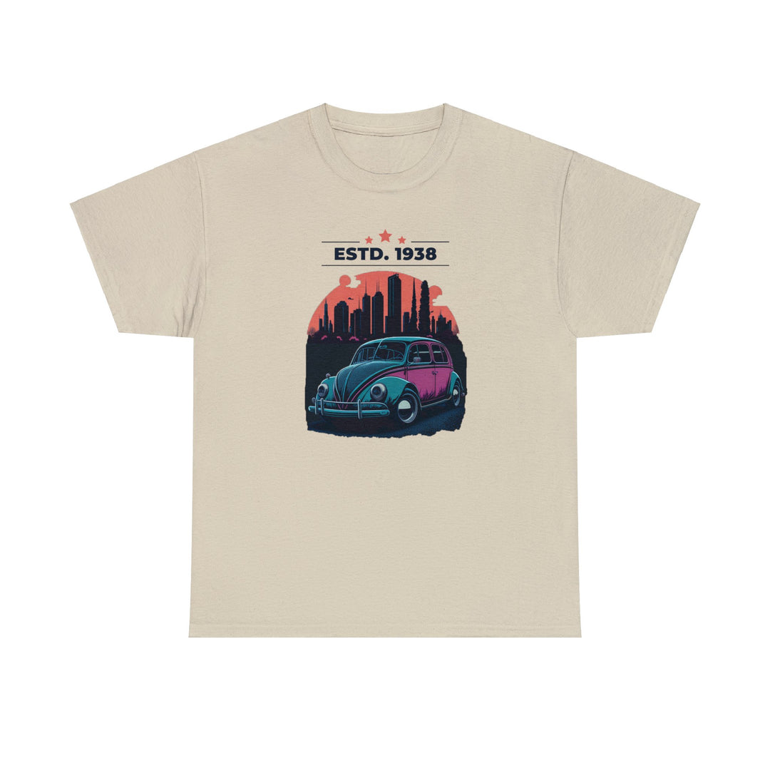 ESTD 1938 Vintage Beetle T-Shirt - Vintage City Fashion