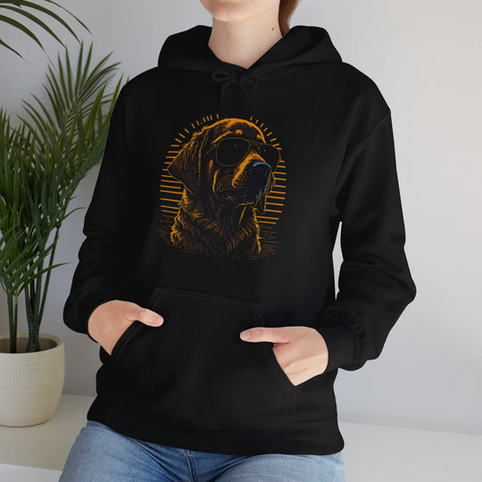 Golden Hour Sunglasses Dog Hoodie - Bask in Style