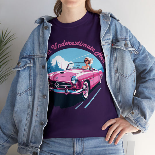 Underestimate Her Not Convertible T-shirt  - Power and Grace Design