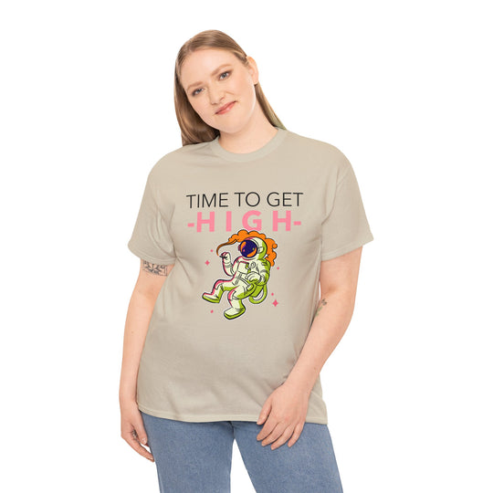 Time To Get High Unisex T Shirt - Wave Fusions