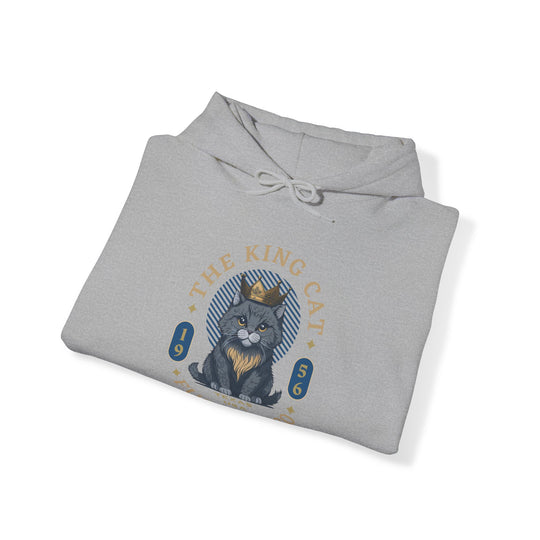 The King Cat Hoodie - Royal Feline Series