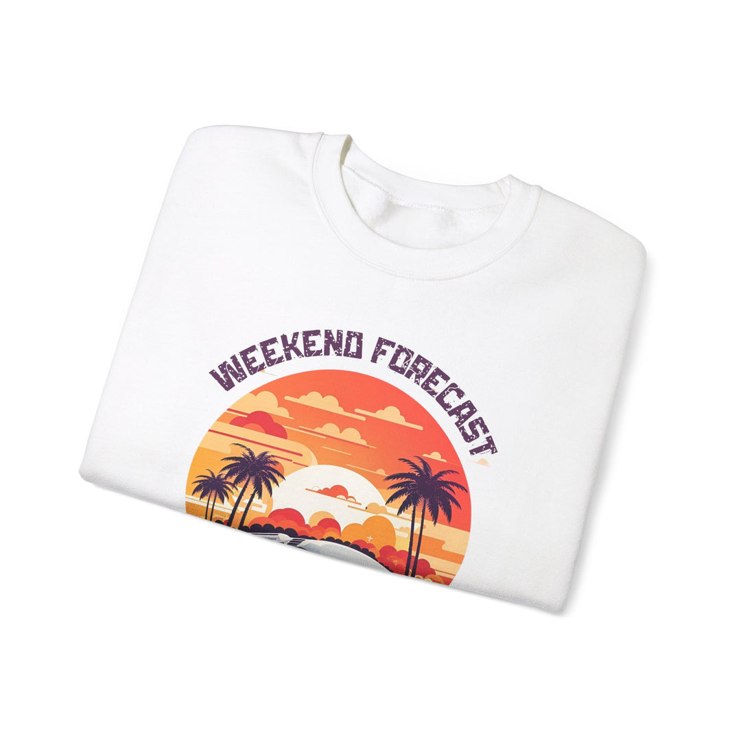 Weekend Forecast Van Life Sweatshirt - Weekend Forecast Sunset Edition