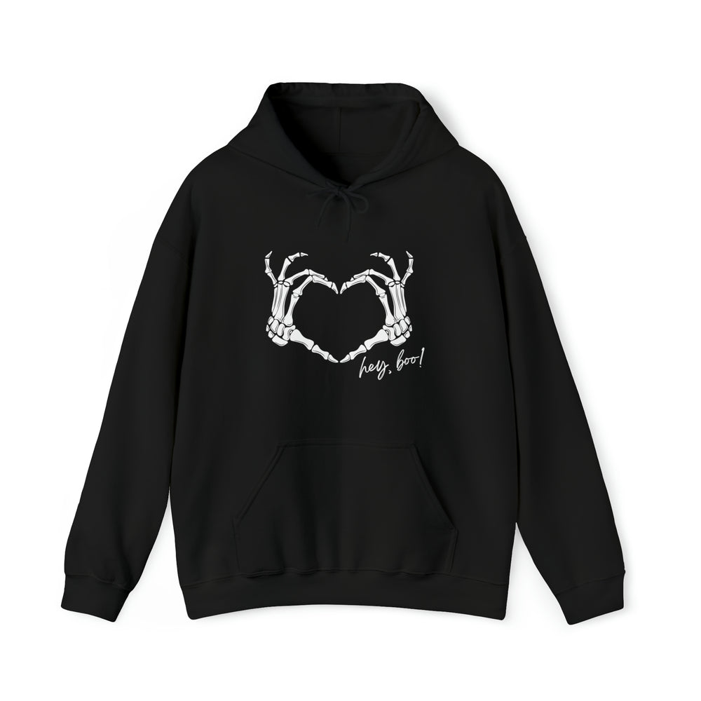 Skeleton Heart Unisex Hoodie - Wave Fusions