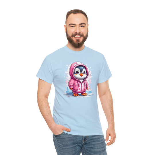 Penguin Unisex Heavy Cotton Tee - Wave Fusions