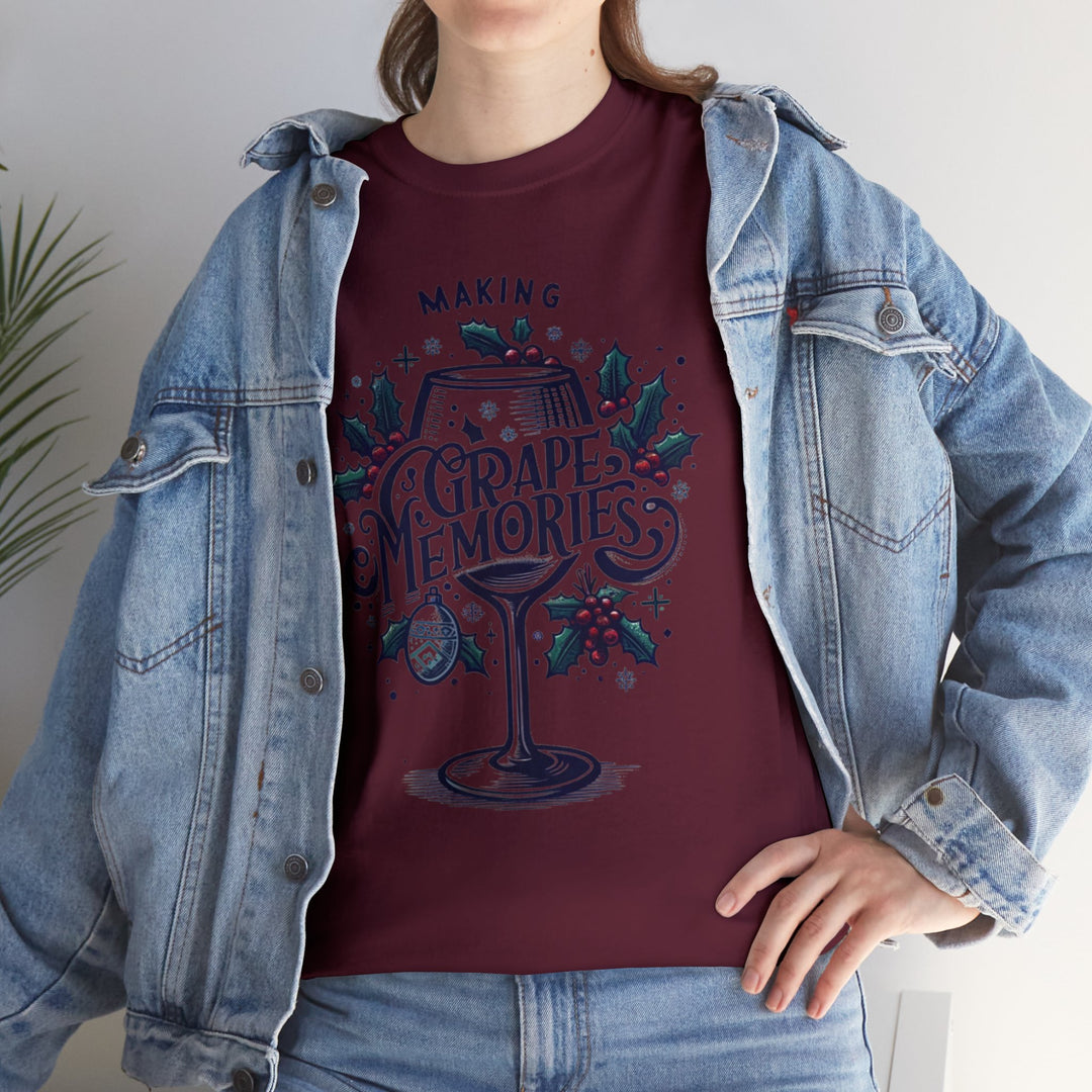 Grape Memories Unisex T Shirt - Wave Fusions