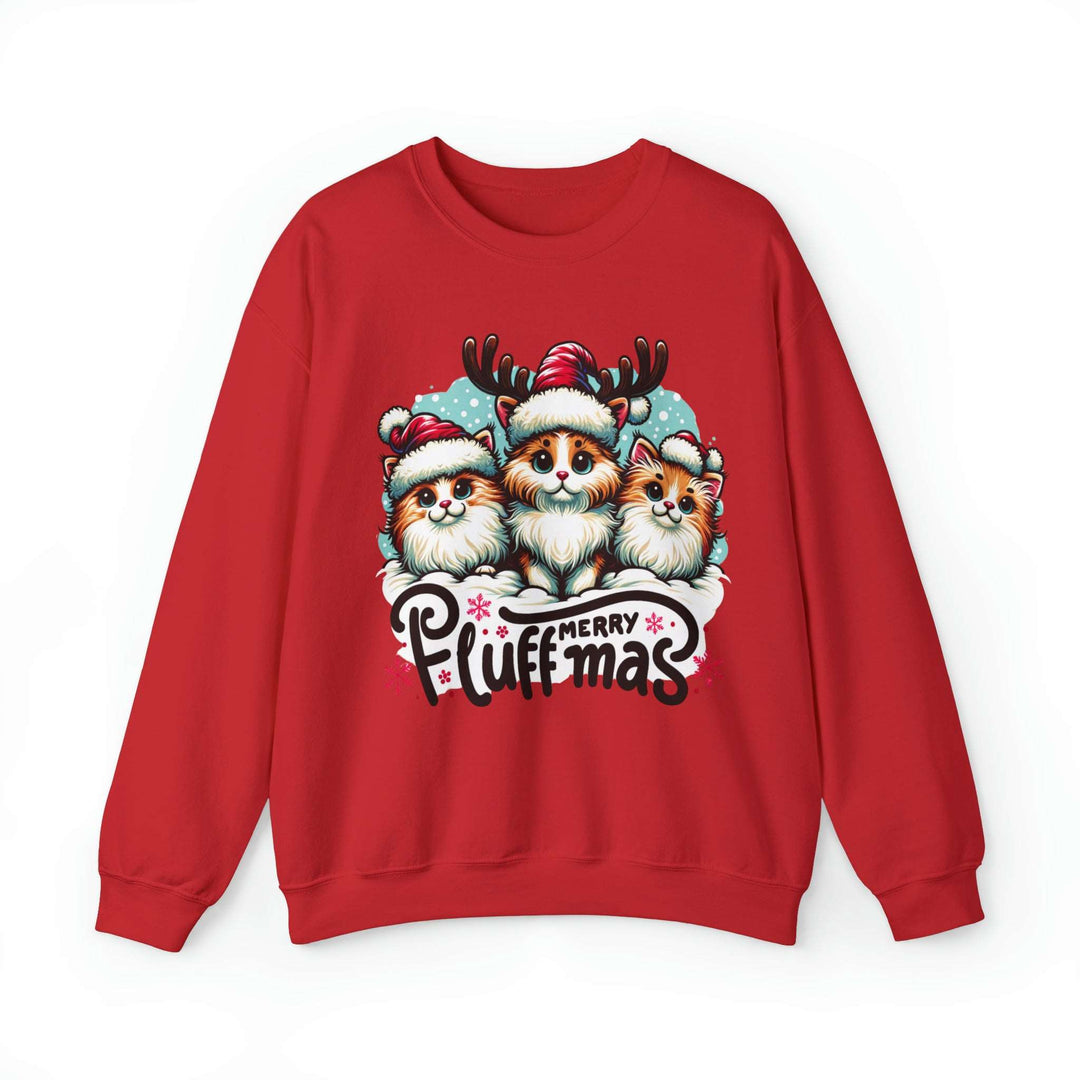 Merry Fluffmas Christmas Unisex Sweatshirt