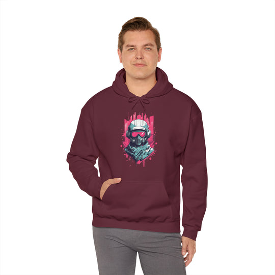 Gas Mask Astronaut Unisex Hoodie - Wave Fusions