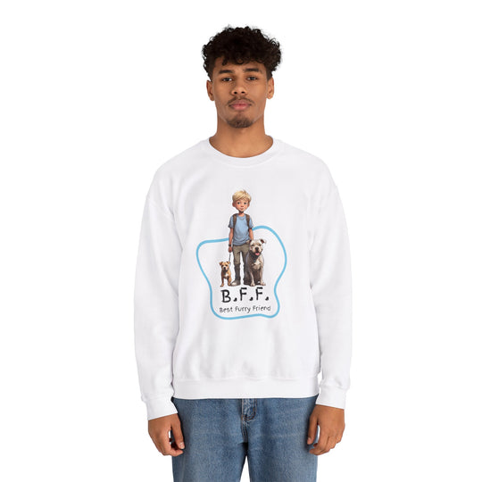 Best Furry Friend in City Lights Dog Sweatshirt -Bffs