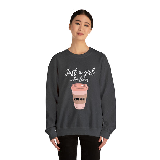 Coffee Unisex Heavy Blend™ Crewneck Sweatshirt - Wave Fusions