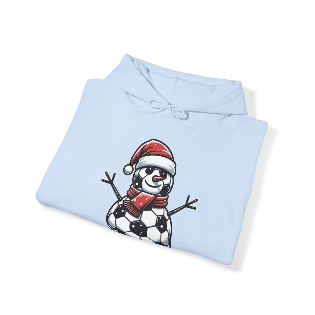 Football Santa Unisex Hoodie - Wave Fusions