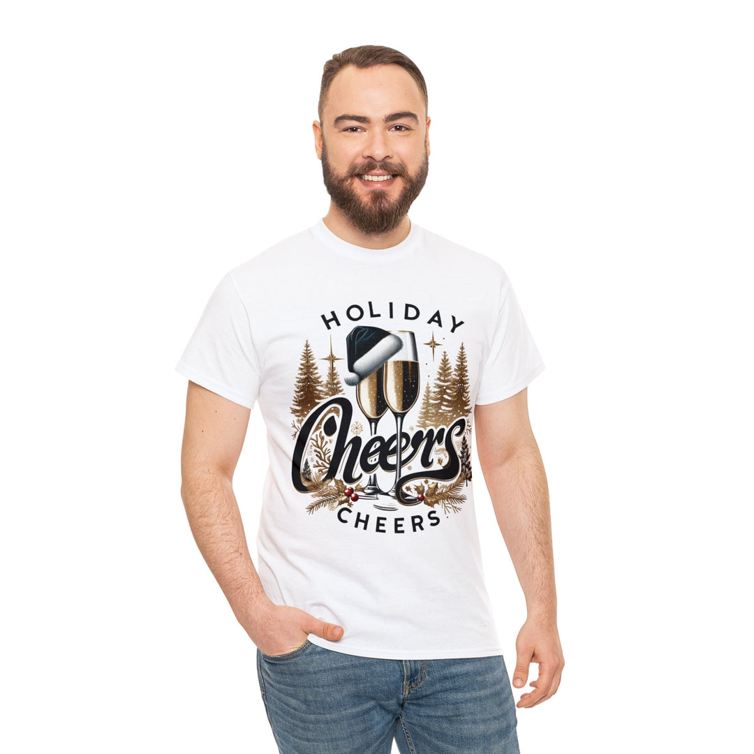 Holiday Cheers Unisex T Shirt - Wave Fusions