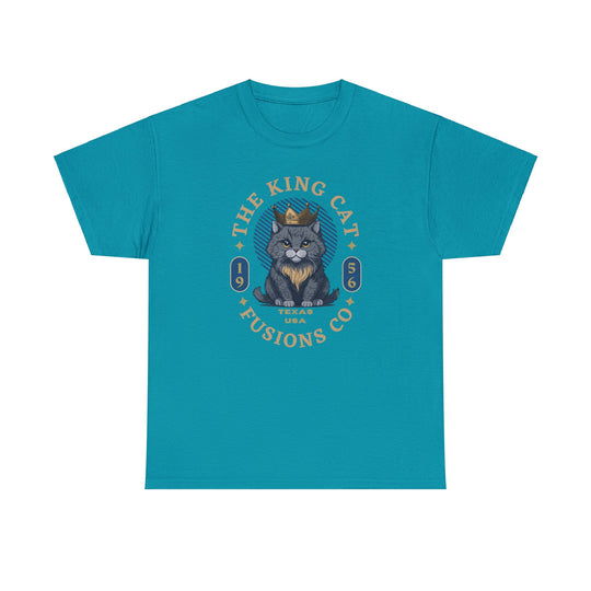 The King Cat T-Shirt - Royal Feline Series