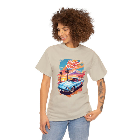 Vintage Ride Good Vibes T-Shirt -  Easy Rider Fashion