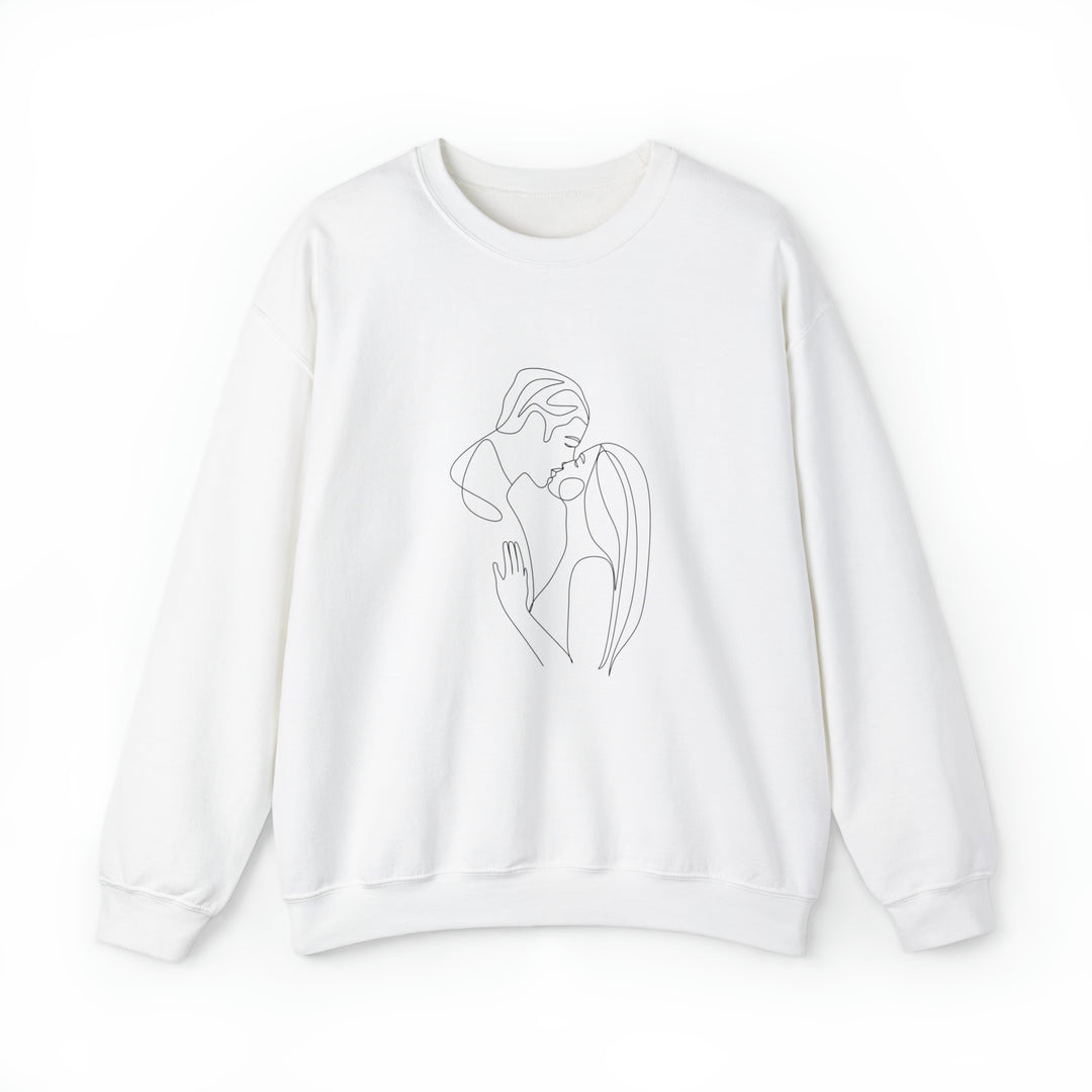 Kiss Unisex Heavy Blend™ Crewneck Sweatshirt - Wave Fusions