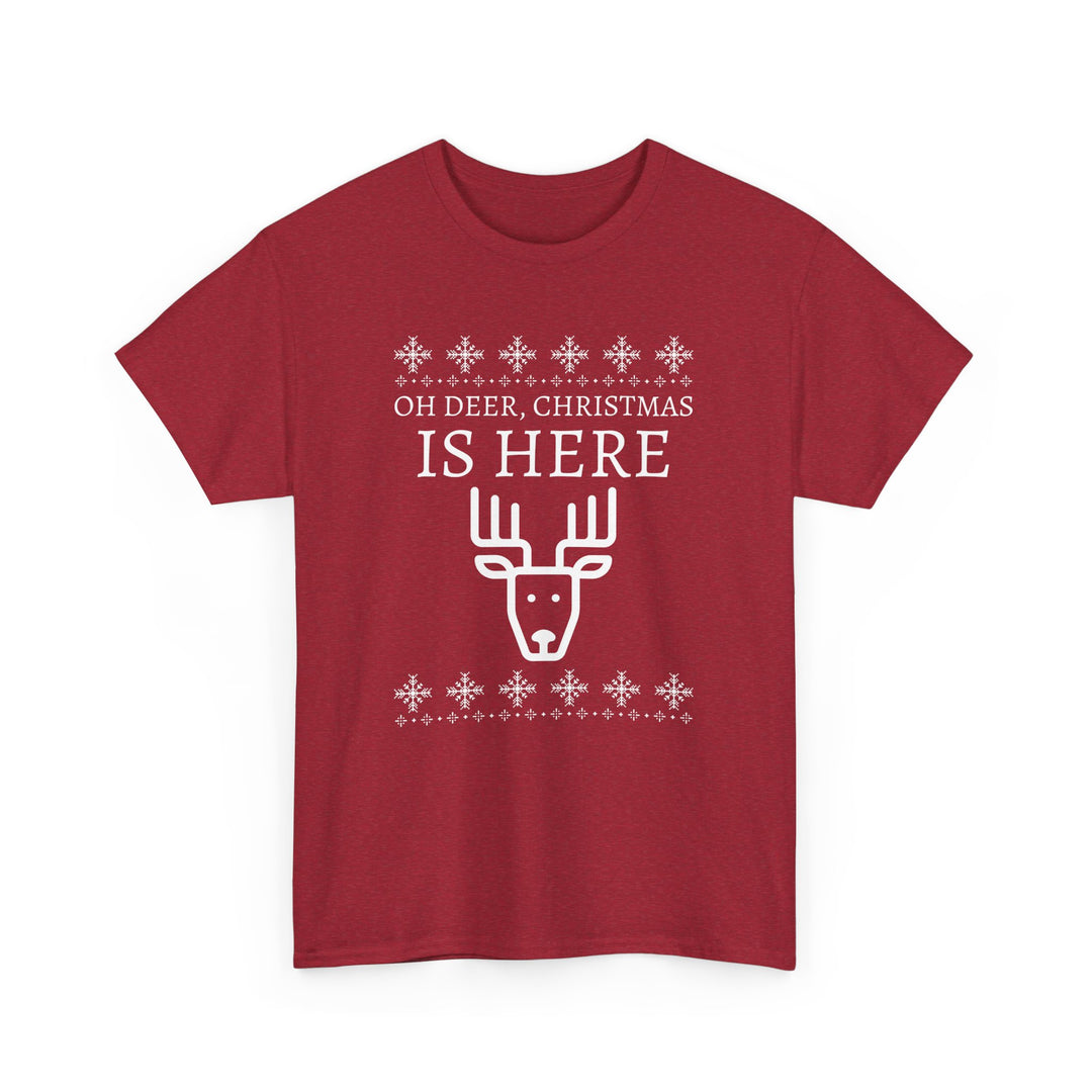 Oh Deer Minimalist Holiday T-Shirt