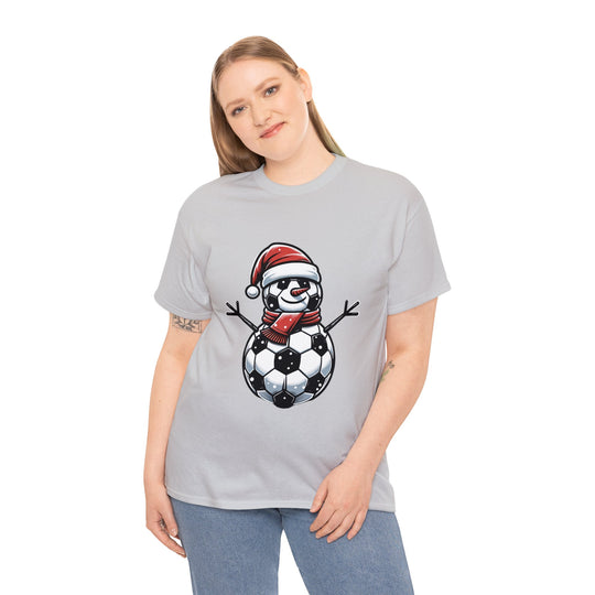 Football Santa Unisex T Shirt - Wave Fusions