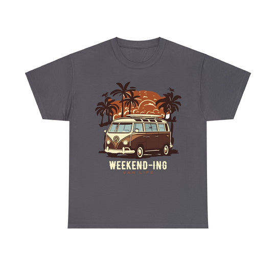 Weekend-ing Adventure Van Life T-Shirt - Escape in Style