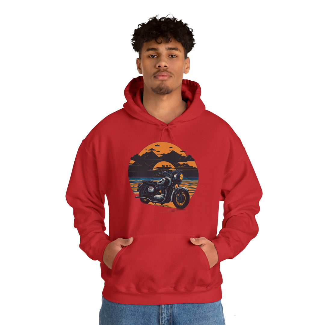 Vintage Bike Unisex Heavy Blend™ Hooded Sweatshirt