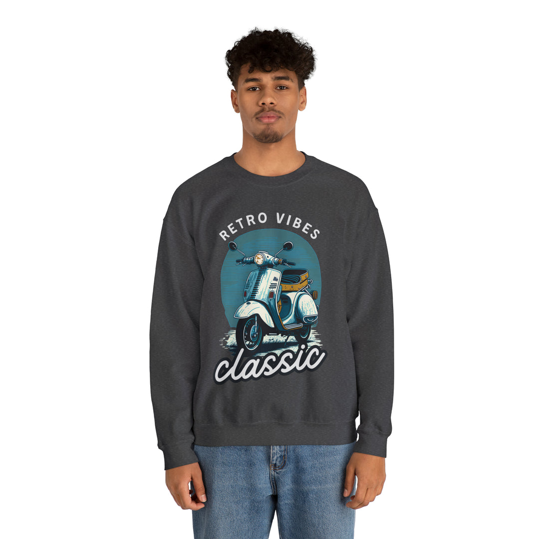 Vespa Classic Unisex Sweatshirt - Wave Fusions