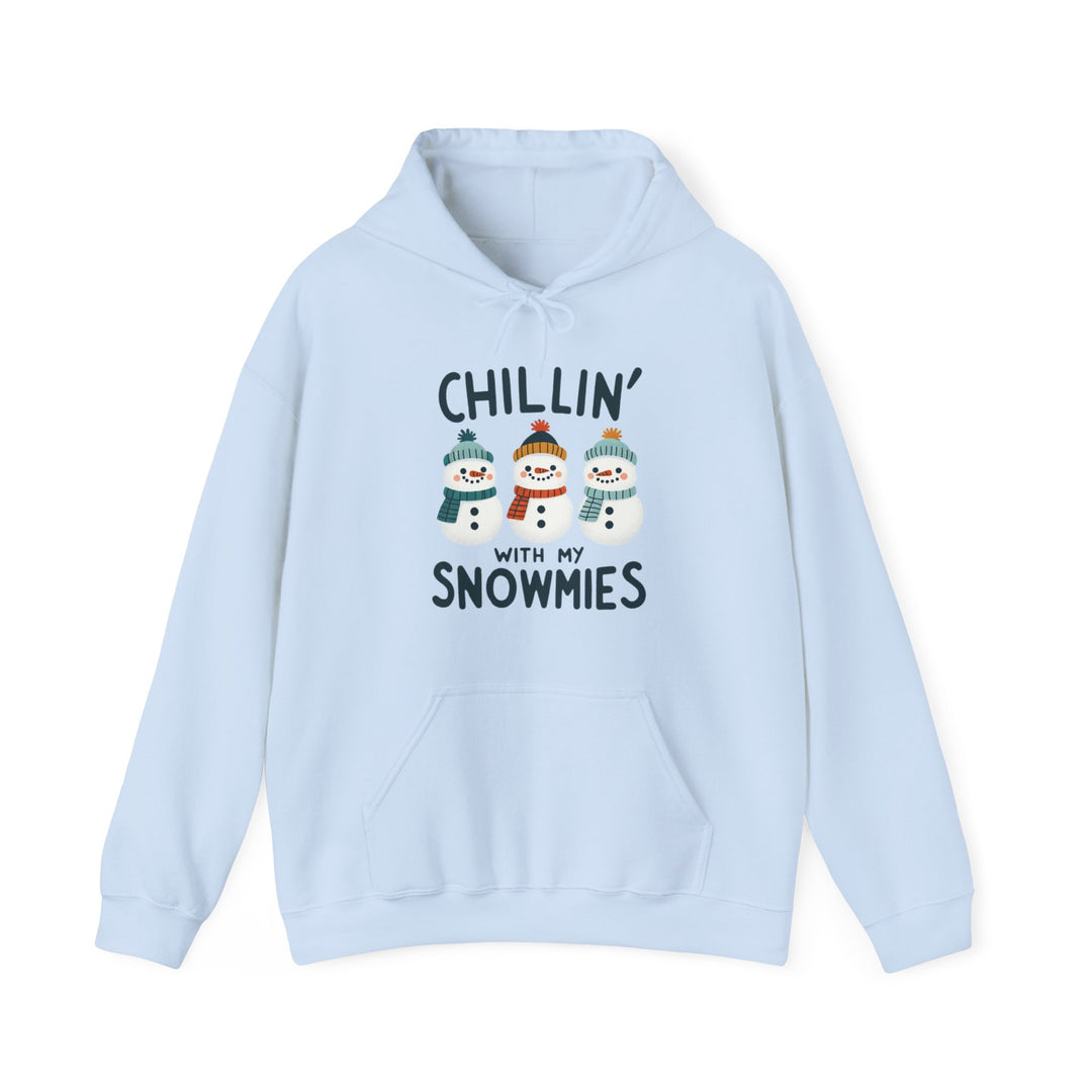 Chillin' Snowmies Unisex Hoodie - Wave Fusions