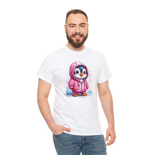 Penguin Unisex Heavy Cotton Tee - Wave Fusions