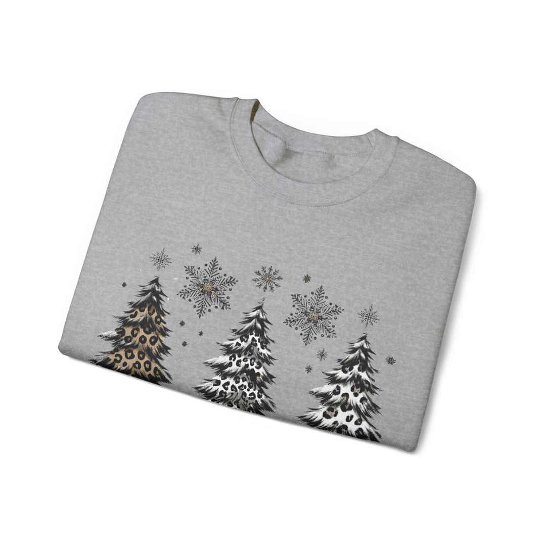 Snow Merry Christmas tree Unisex Sweatshirt - Wave Fusions