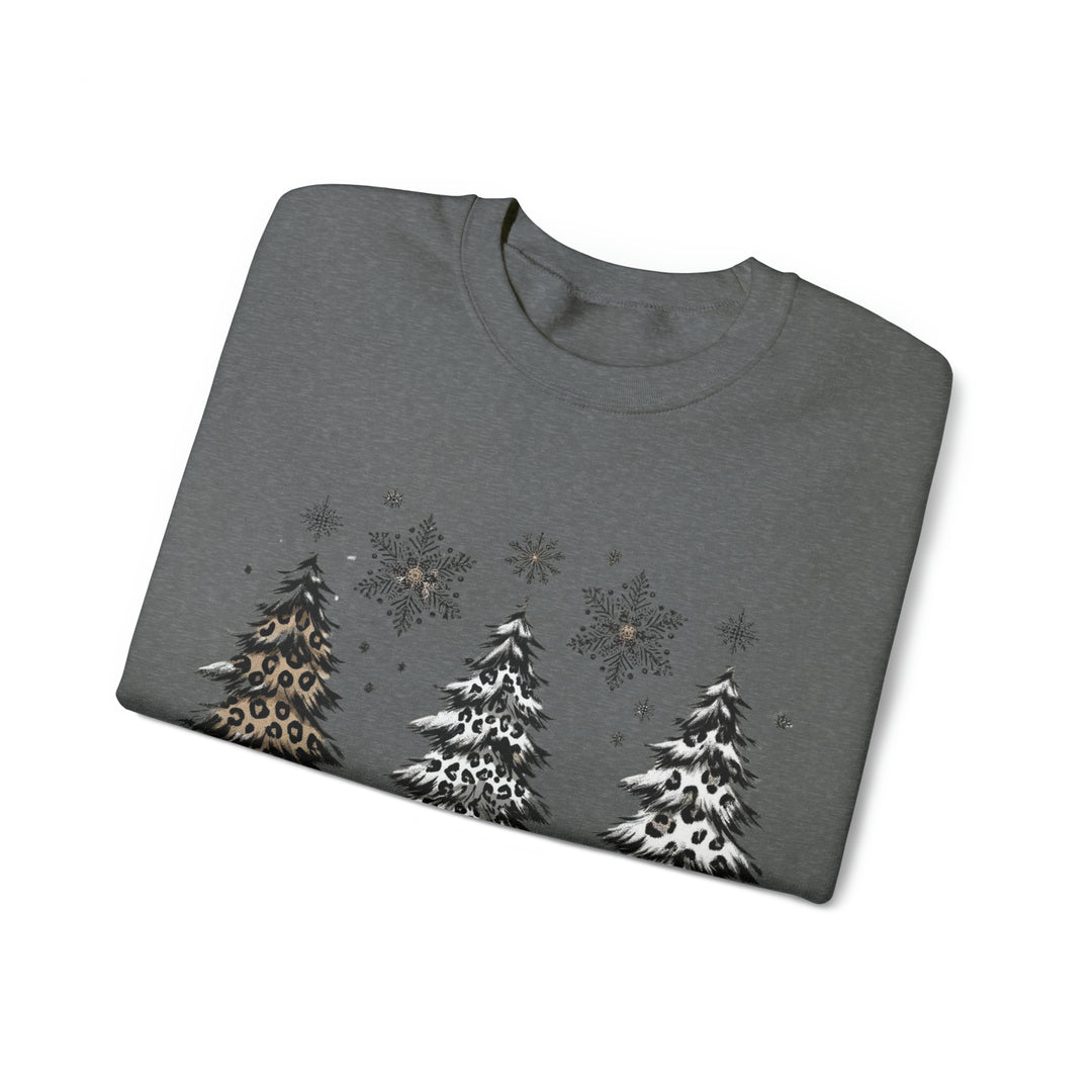 Snow Merry Christmas tree Unisex Sweatshirt - Wave Fusions