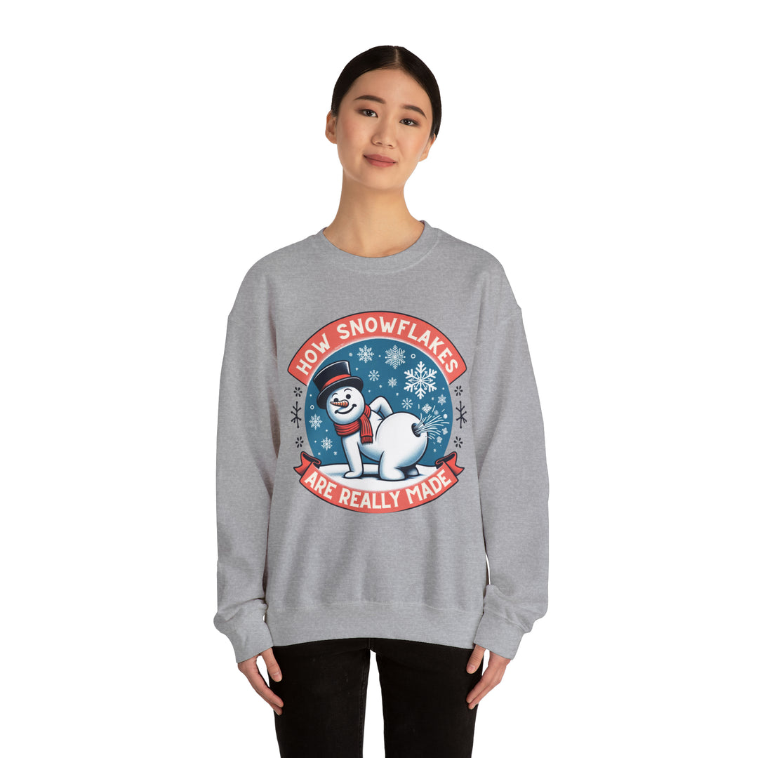 This Is How Snowflakes Are made! Unisex Sweatshirt - Wave Fusions