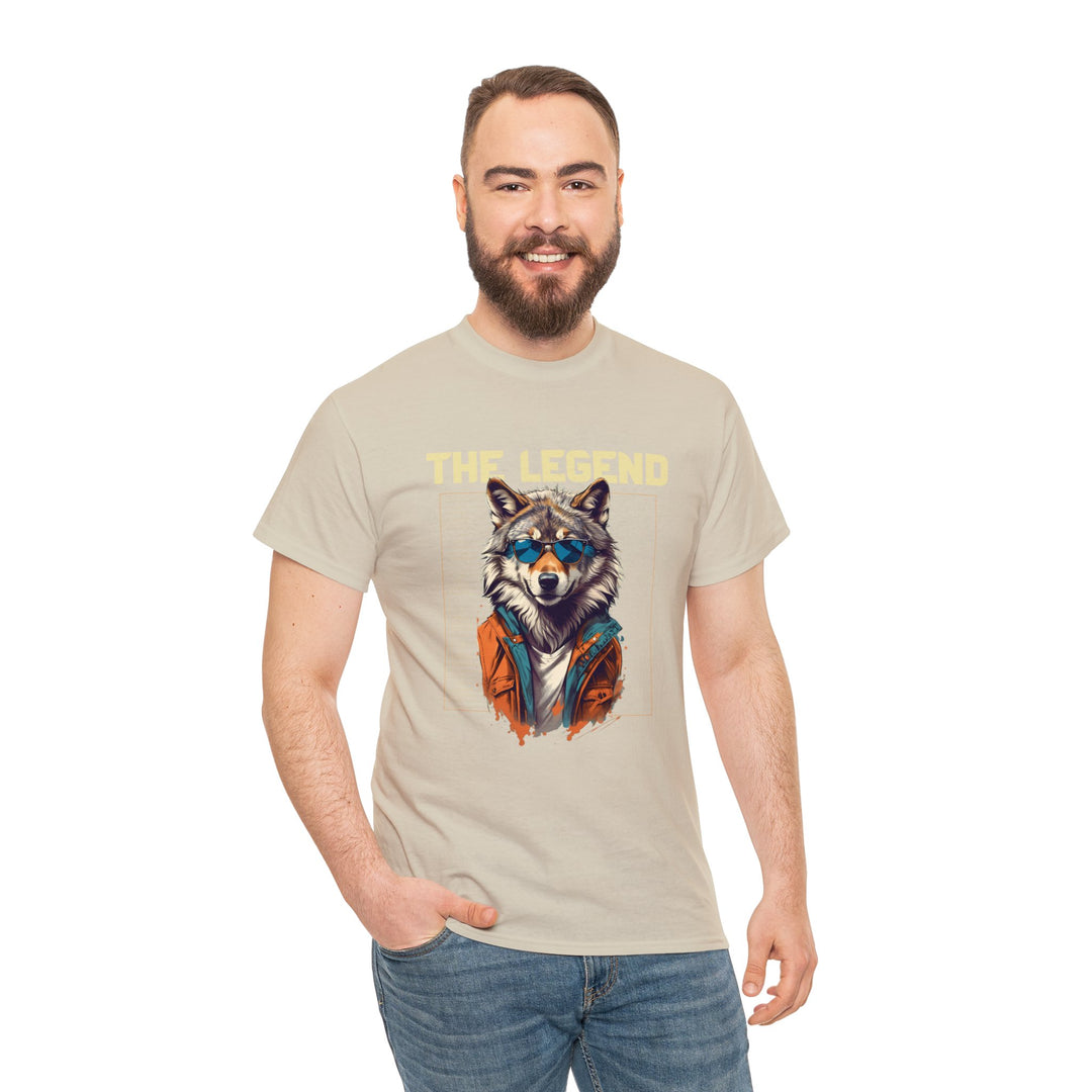 The Legend Wolf T-Shirt - Wolf in Shades