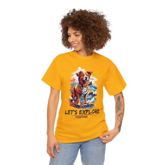 Lets Explore Together Adventure Buddy T Shirt