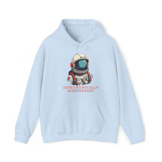 Astronomically Independent Unisex Hoodie - Wave Fusions