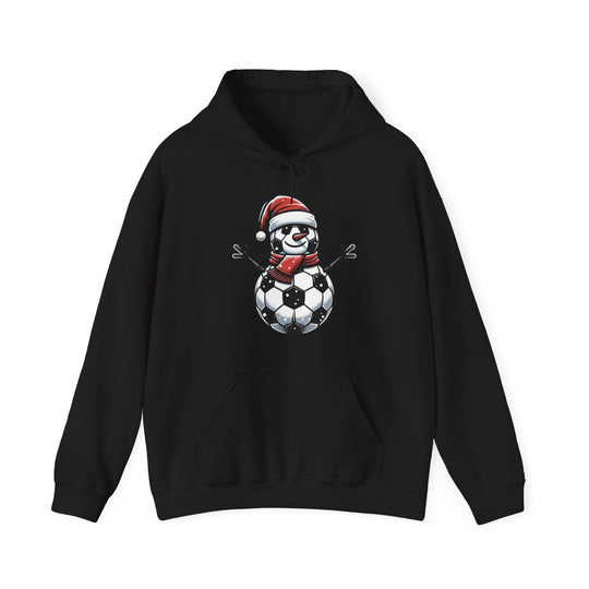 Football Santa Unisex Hoodie - Wave Fusions