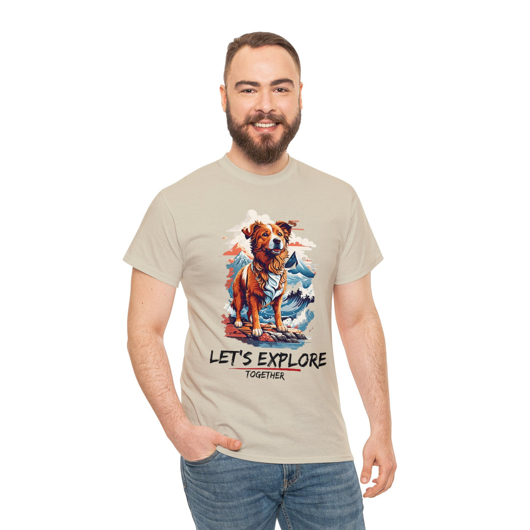 Lets Explore Together Adventure Buddy T Shirt