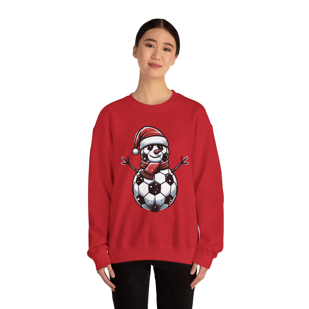 Football Santa Unisex Sweatshirt - Wave Fusions