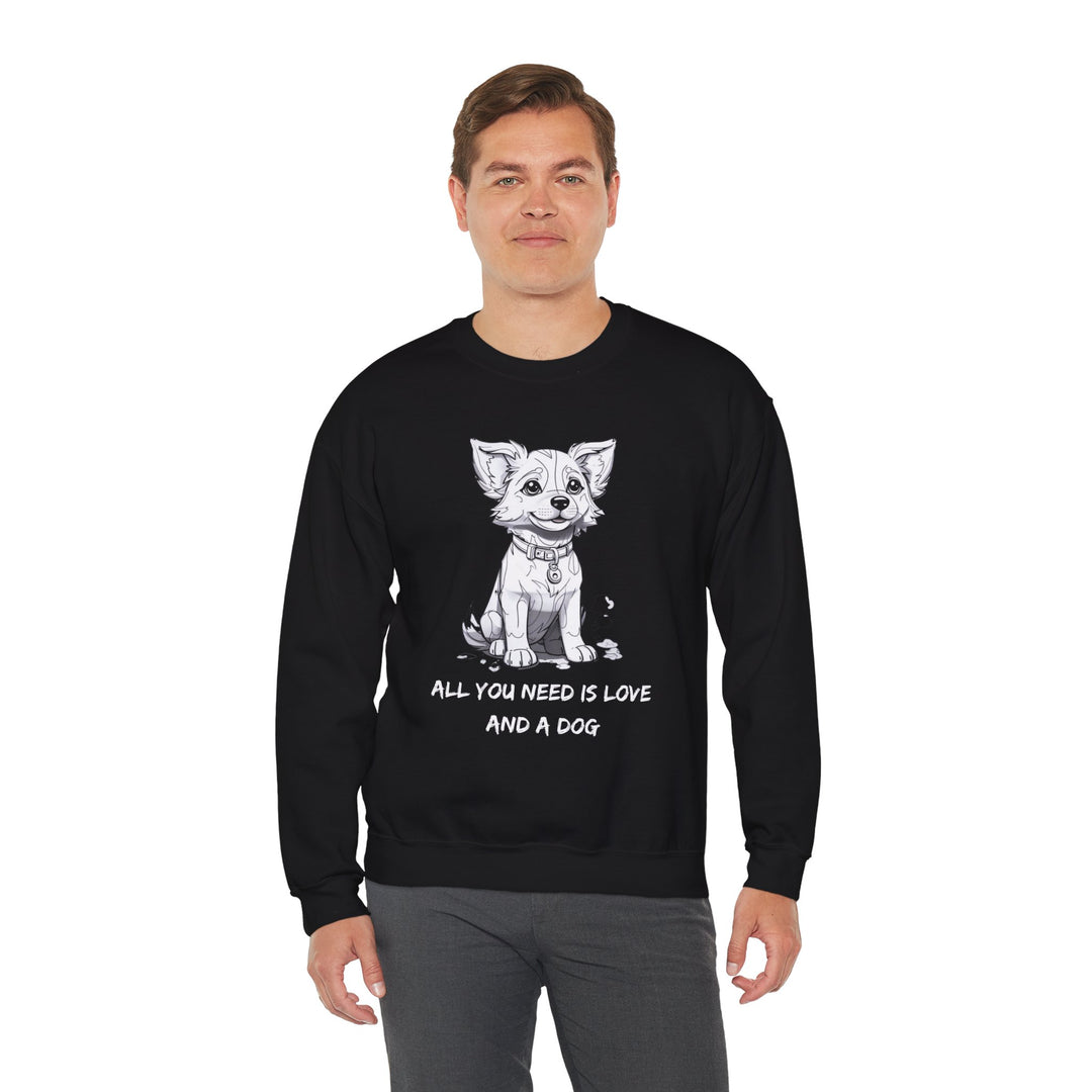 All You Need Is Love And A Dog Adorable Doggo Sweatshirt