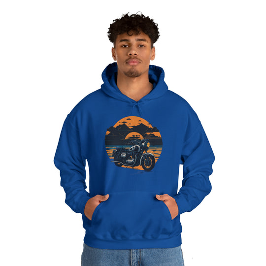 Vintage Bike Unisex Heavy Blend™ Hooded Sweatshirt