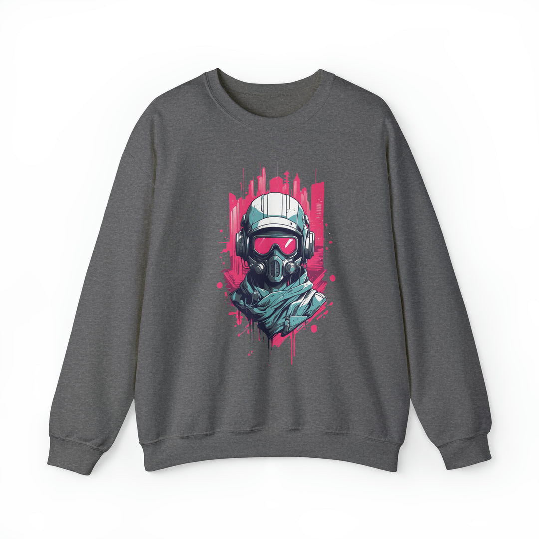 Gas Mask Astronaut Unisex Sweatshirt - Wave Fusions