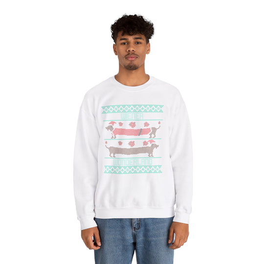 Wiener Wonderland Knitted Dog Crewneck