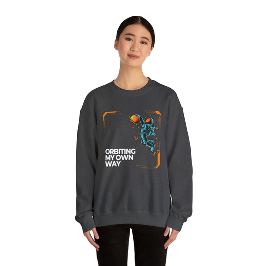 Orbiting My Own Way Unisex Sweatshirt - Wave Fusions