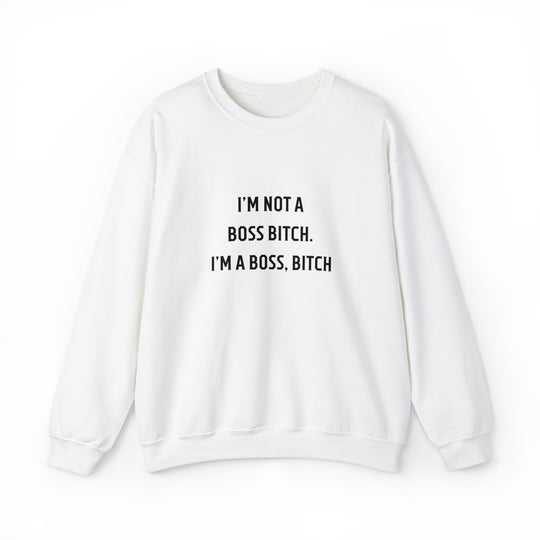 Boss Bitch Unisex Heavy Blend™ Crewneck Sweatshirt - Wave Fusions