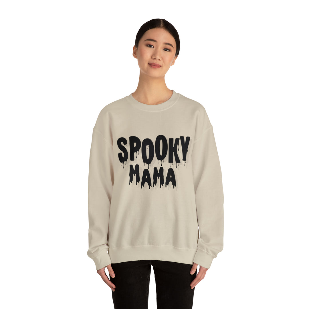 Spooky Mama Unisex Heavy Blend™ Crewneck Sweatshirt - Wave Fusions