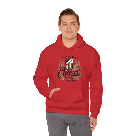 Holiday Cheers Unisex Hoodie - Wave Fusions